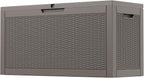 Outdoor Storage Box, Resin Deck Boxes Indoor and outdoor, Waterproof Storage by NBYSGO