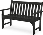 POLYWOOD GNB48BL Vineyard 48" Bench by POLYWOOD