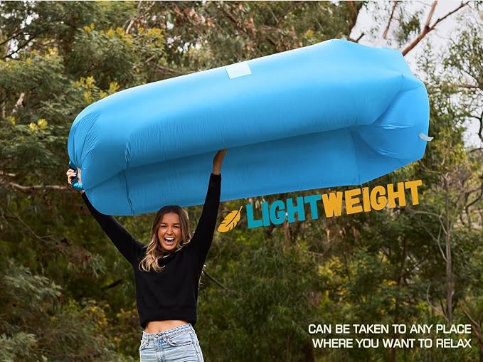 WEKAPO Inflatable Couch Air Lounger Chair - Image 3