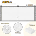 LOVE STORY Balcony Privacy Screen, UV Protection and Weather-Resistant - Image 3