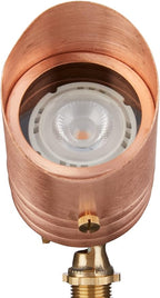 VOLT Fat Boy 12V Solid Copper Outdoor Spotlight - Image 2
