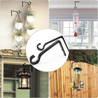 Hanging Plant Bracket 6inch Metal Plant Hook Shepherds Hook Decorative Wall - Image 4