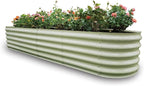 Gardmax Galvanized Raised Garden Bed, Lightweight Planter Boxes Outdoor by ChooseGardmaxforbetterlife