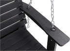 Poly Lumber 2-Seat Porch Swing, HIPS 4.5-Feet Bench Swing - Image 7