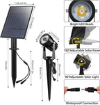 T-SUN Green Solar Spotlights, 2-in-1 Outdoor Waterproof Solar Landscape - Image 8