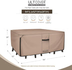 ULTCOVER 600D Tough Canvas Rectangular Patio Furniture Cover - Image 2