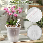 Clear Self Watering Pots for Indoor Plants - Image 6
