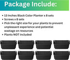 Maxona Black Color Vertical Garden Planter - Image 2