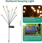 Solar Lights Outdoor Waterproof, 6 Packs 48LED, Garden Decor, Patio Decor - Image 2