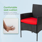 PayLessHere Outdoor Furniture Set 4Pc Modular Patio Furniture Set Water - Image 5