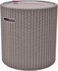 Keter Cool Side Table Cooler 3 in 1 Outdoor Patio Table and Ice Chest Storage by Keter