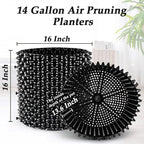 Air Pruning Containers, 14 Gallon Air Pruning Planters, Plastic Pots - Image 4