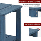 Stoog Outdoor Side Table, All-Weather Adirondack Side Table, Never Fade or Rot - Image 6