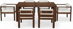 Merax 7-Piece Patio Dining Table Set, Outdoor Furniture Set - Image 9
