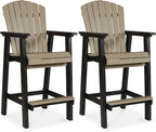 Signature Design by Ashley Fairen Trail 30" HDPE Durable Outdoor Barstool by SignatureDesignbyAshley