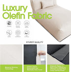 Outdoor Bean Bed Chair Sun Lounger, Outdoor Couch Sofa - Image 9