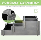 Outsunny 3-Tier Raised Garden Bed - Image 5