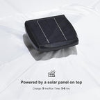 PURPLE LEAF 10 Feet Patio Umbrella Outdoor Cantilever Solar Powered LED Square - Image 5