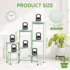 iDavosic.ly 7 Tier Large Plant Stand Indoor, 10 Inch Wide Tall Corner Metal - Image 4