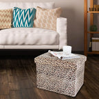 ALASDO Ottoman Storage Ottoman Footrest Stool Small Ottoman - Image 7