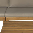 SAFAVIEH Outdoor Collection Lynwood Outdoor Sectional Sofa - Image 5