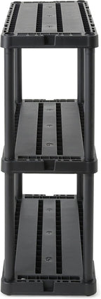 Gracious Living 3 Pack Light Duty Storage Shelves, Knect-A-Shelf 3-Shelf - Image 8