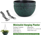 13inch Large Hanging Planters Pots - Image 4