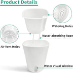 TCBWFY 4 Inch Self Watering Pots - Image 2