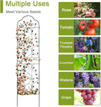 hogardeck 4 Packs 84 * 19 inch Metal Garden Trellis - Image 3