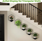 Wall Planters for Indoor Plants 5 Pack, Plant Frames Wall Decor Living Room - Image 5