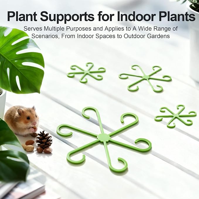 32pcs Plant Support for Indoor Plants, Plant Stem Support, Plastic Reusable - Image 7