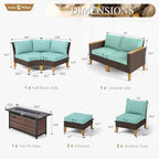 Sophia & William Patio Furniture Set - Image 7