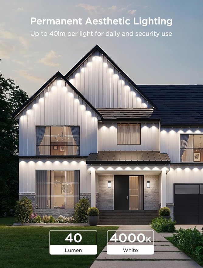 Govee Permanent Outdoor Lights 2, 50ft RGBIC Outdoor Lights - Image 5