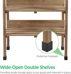 Yaheetech Outdoor Garden Potting Bench Table, Wooden Horticulture Planting - Image 9