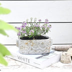 8 inch Pots Planters Indoor Plants Succulent Pots Rectangle Window Box Cactus - Image 4