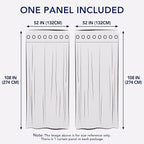PureFit Outdoor Curtains for Patio Waterproof Weatherproof, UV Resistant - Image 6