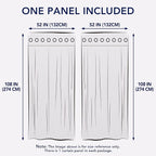 PureFit Outdoor Curtains for Patio Waterproof Weatherproof, UV Resistant - Image 6