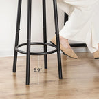 HOOBRO Bar Stools, Kitchen Round Height Stools - Image 8