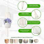 Macrame Plant Hangers - Image 2