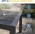Wisteria Lane Aluminum Patio Furniture Set - Image 7