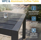 Wisteria Lane Aluminum Patio Furniture Set - Image 7