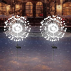 Solar Garden Lights Solar Firework Light Outdoor Waterproof 2 Pack Solar - Image 2