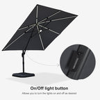 PURPLE LEAF 10 Feet Patio Umbrella - Image 7