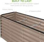 Best Choice Products 8x2x2ft Raised Outdoor Metal Garden Bed, Deep Root Box - Image 7