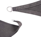 SUNLAX Sun Shade Sail 10' x 10' x 10' Dark Grey Triangle Canopy Sail Shade - Image 4