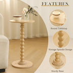 Round Side Table, Small Drink Table - Image 5