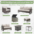 Belord Outdoor Sectional Sofa - Image 2