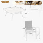 Sophia & William Patio Dining Set - Image 7