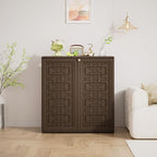 Storage Box Outdoor Caninet, Resin Indoor Storage Box Waterproof Outdoor - Image 3