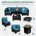 8-Piece Patio Furniture Set - Image 2